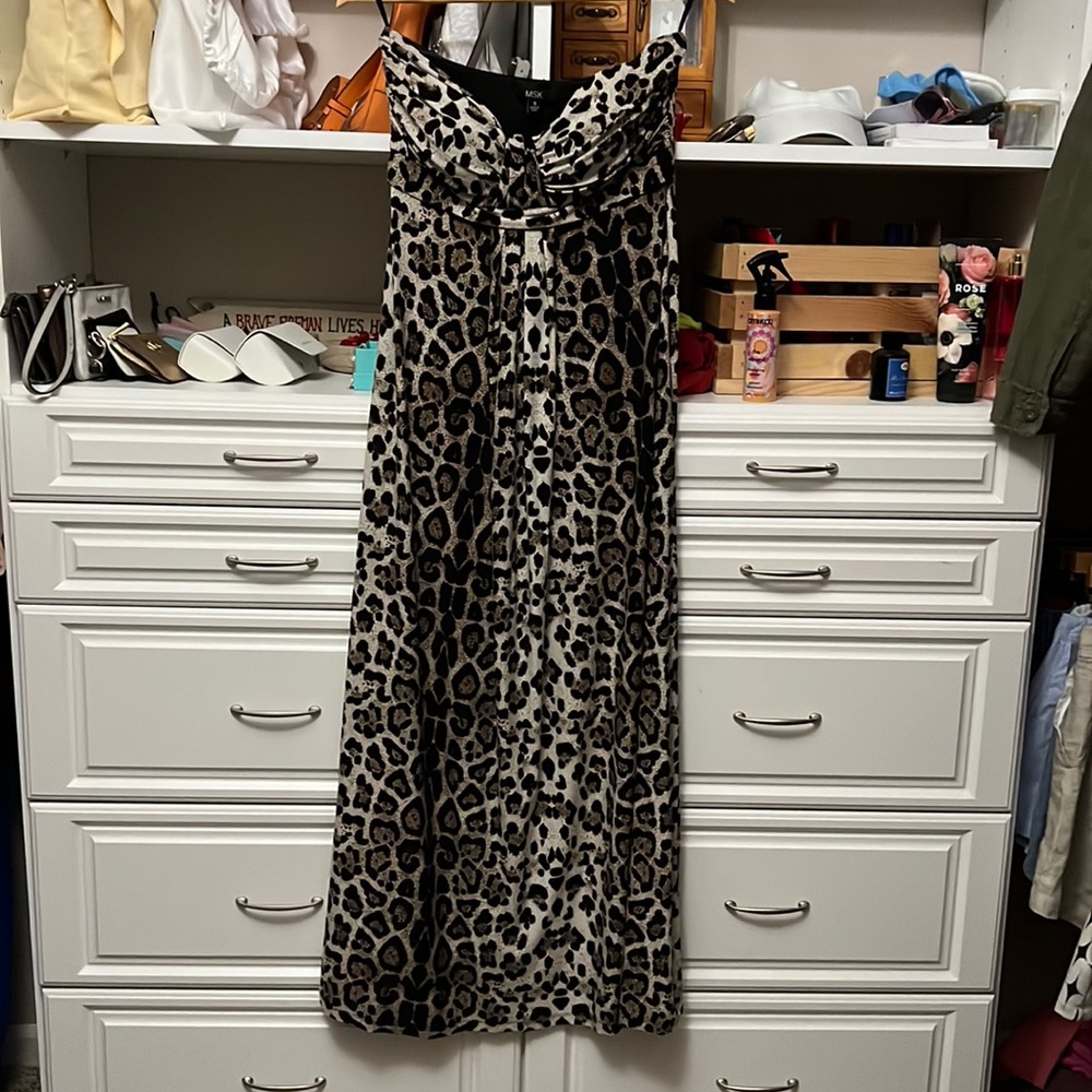 MSK Strapless Maxi